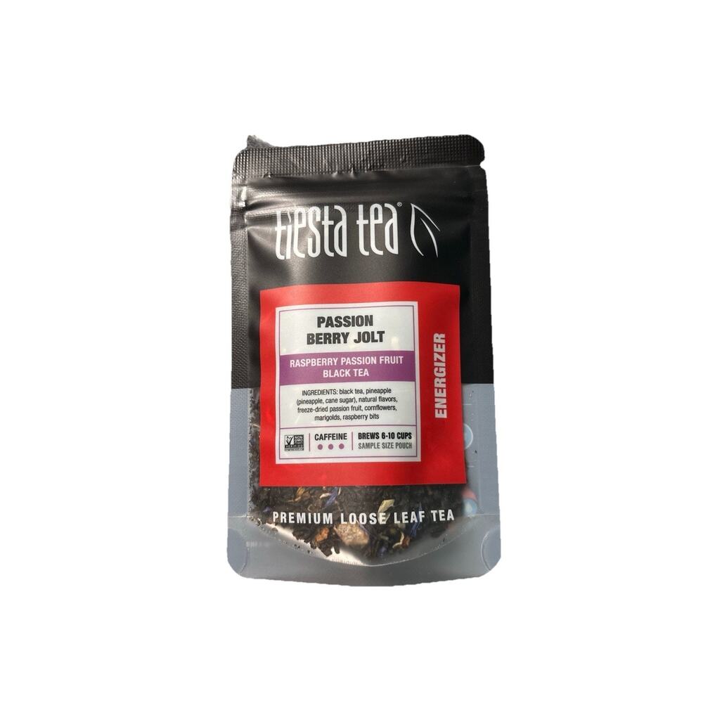 Passion Berry Jolt, Premium Loose Leaf, Classic Black Tea Blends, Raspberry Pass